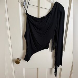 SHEIN fringe bodysuit